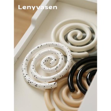 LENYVASEN陶瓷餐桌墊鍋墊防燙隔熱墊高顏值創意家用砂鍋墊耐高溫