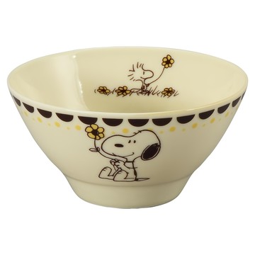 yamaka 山加商店 Snoopy 史努比 陶瓷碗 3個 日本製造  小花