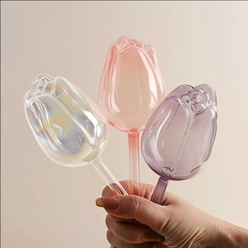 🇹🇼台灣出貨 鬱金香自動澆花器 🌷懶人澆水神器 盆栽裝飾 園藝 滴灌器 滲水器 出差旅遊必備 補水球 自動澆水 創意擺件