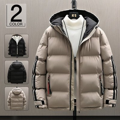 中綿ジャケット メンズ ブルゾン 防寒着 冬服 アウター ジャケット あったか メンズファッション 秋冬 冬物 通販 Lineポイント最大get Lineショッピング