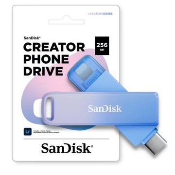SanDisk CREATOR PHONE DRIVE 雙用隨身碟 256GB