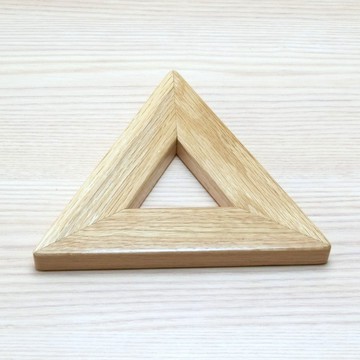 橡木 三角鍋墊