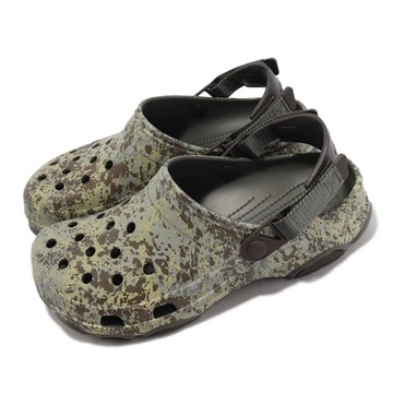 Crocs 涼拖鞋 All Terrain Moss Clog 男鞋 女鞋 深橄欖色 戶外 特林克駱格 卡駱馳 2092063N4