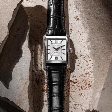 CONSTANT 康斯登 Classics Carree 百年典雅方形機械錶 1212購物節 送禮推薦 FC-303S4C26