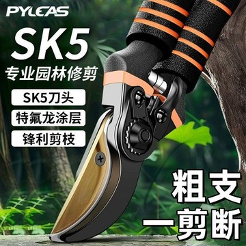 【清倉甩賣】原裝SK5強力修枝剪枝果樹粗枝樹枝專用剪子園藝剪子