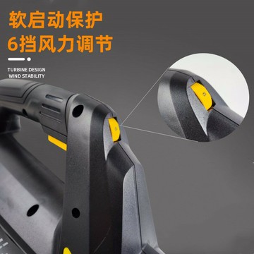 電動吹雪機吹葉機鋰電充電式大功率工業吹風機園林樹葉鼓風機