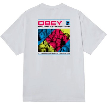 OBEY 165264237-WHT HIGH QLTY TEE 短T (白色)