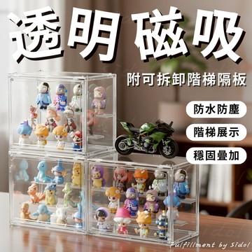 【Sidol官方現貨】公仔展示盒 壓克力展示盒 透明展示盒 星星人展示盒 手辦展示盒 盲盒展示盒 防塵防水收納盒