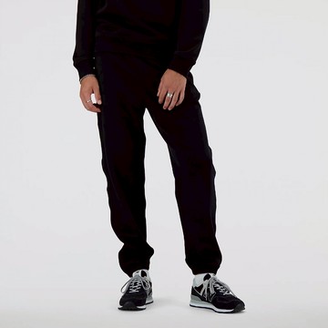 【NEW BALANCE】NB 長褲 男款 運動褲 亞規 黑 AMP41508BK