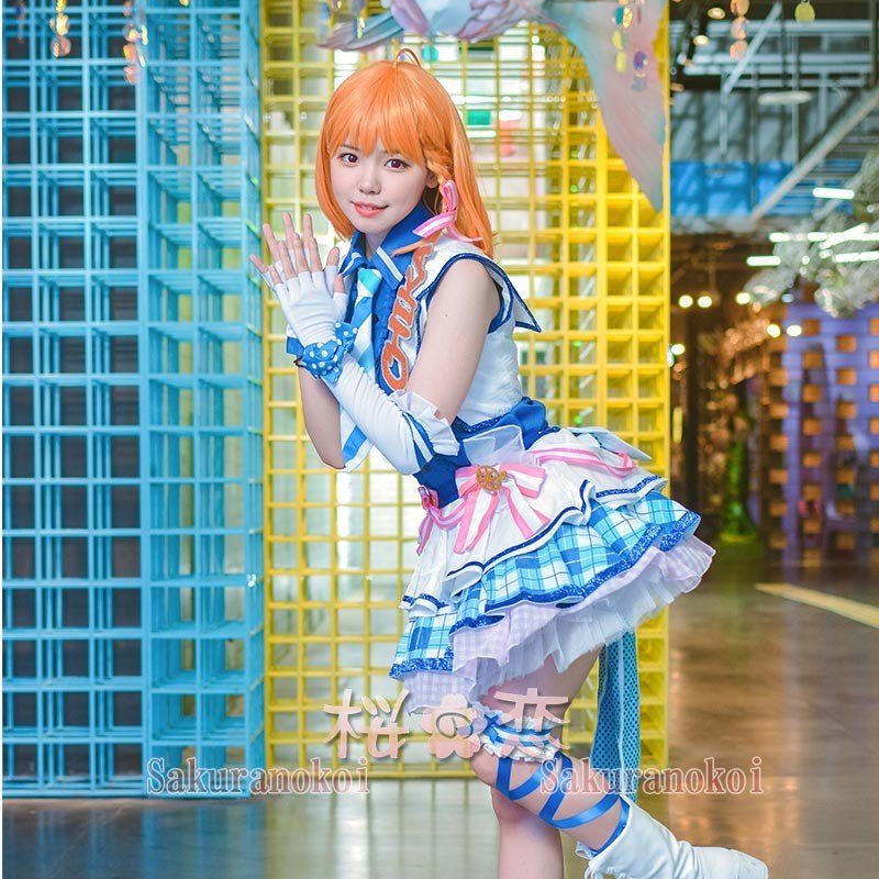 奈々コスプレsunshine Aqours 初登場 津島善子 コスプレ服