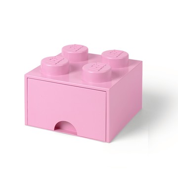 Room Copenhagen - 樂高 LEGO® 四凸抽屜收納箱(多色可選) (淺粉色)