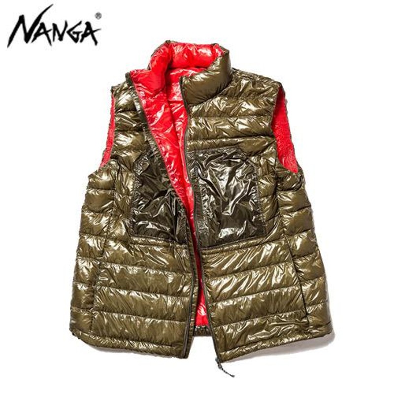 ナンガ NANGA エアリアルダウンベストパッカブル AERIAL DOWN VEST