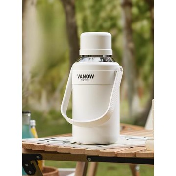 Vanow保溫杯大號大容量女士2025新款水杯子嬰兒沖奶外出攜帶水壺