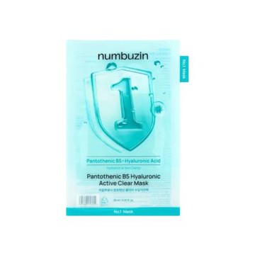 numbuzin｜1號B5玻尿酸透明面膜 26ml x 4ea