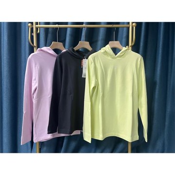 29H004日本高爾夫服裝秋冬女士長袖連帽加絨保溫輕量衛衣推薦好物