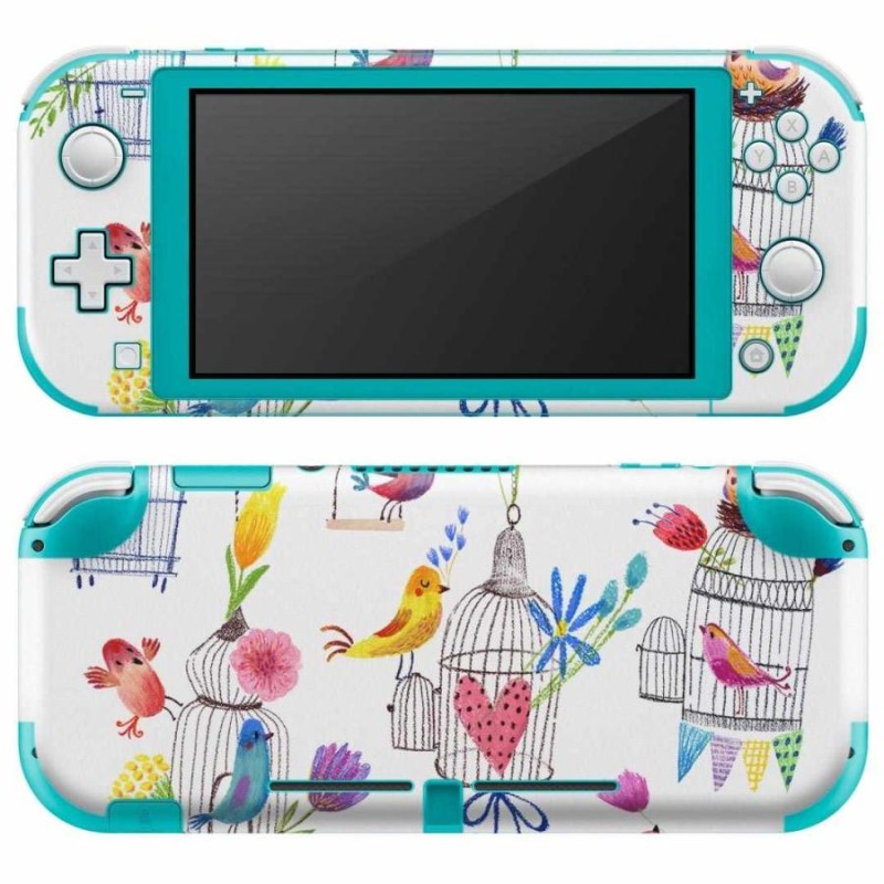 igsticker Nintendo Switch Lite 専用 デザインスキンシール 全面 任天堂 専用 ニンテンドー スイッチ ライト フラワー  鳥 ハート 009400 | LINEブランドカタログ