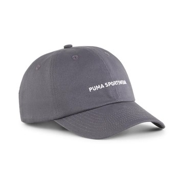 PUMA 帽子 基本系列 SPORTSWEAR 深灰 棒球帽 老帽 02403612