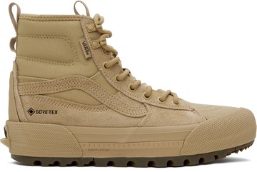 Vans 驼色 MTE Skate High GORE-TEX 高帮运动鞋