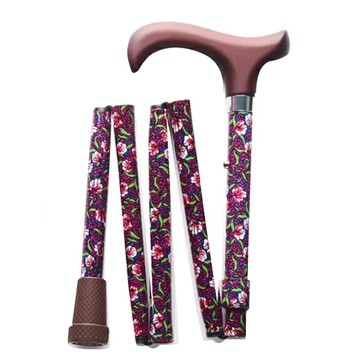 Merry Sticks 悅杖 繽紛生活折疊手杖  酒紅莊園  1入