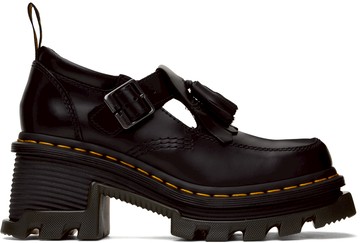 Dr. Martens 黑色 Corran Mary Jane 高跟鞋
