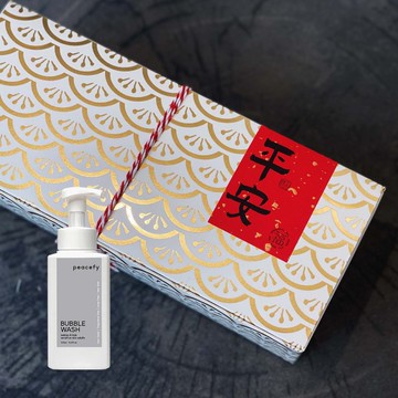 【彌月小禮盒】富貴平安丨親膚洗浴泡泡慕斯