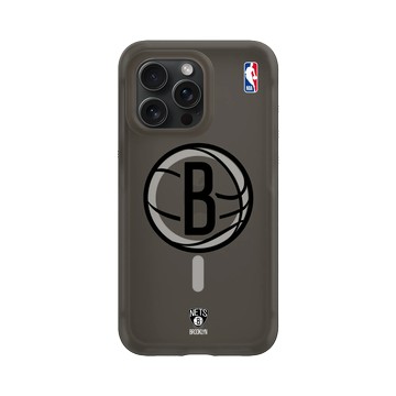 iPhone 15 Pro Max AirX 本質黑 - NBA - B&W-布魯克林籃網 Brooklyn Nets B&W - Light
