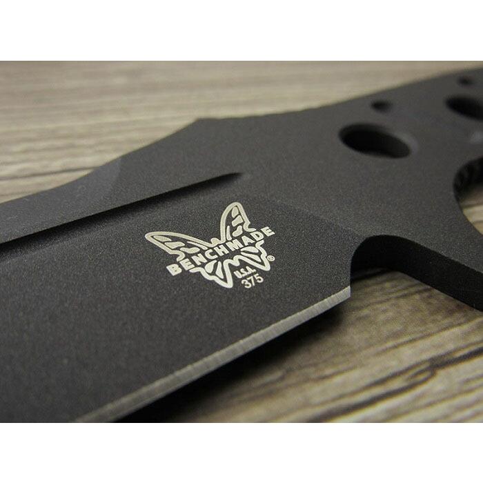 ベンチメイド 375BK-1 フィクスド アダマス ブラック シースナイフ ,BENCHMADE Fixed Adamas Black coating 日本正規品