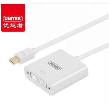 優越者 (UNITEK) Y-6335 迷你DP轉DVI轉換器 雷電轉DVI 商用
