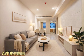 台北灣銀河稀有露台戶精美裝潢2房｜新北市淡水區新市一路一段