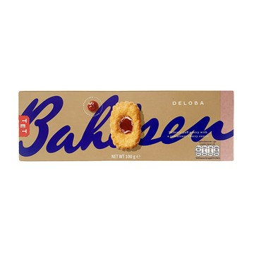 歐洲零食 《Bahlsen》德國百樂順莓果酥餅100g