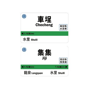 一卡通PLUS - 臺鐵 集集線復駛紀念系列 - 車埕車站 / 集集車站