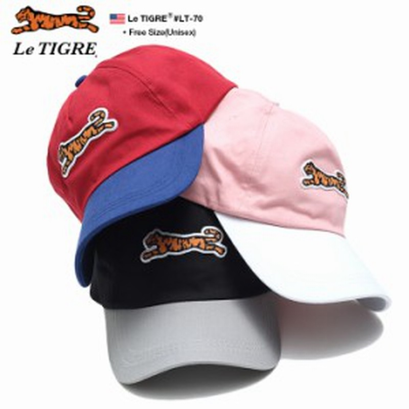 ルティグレ Le Tigre 帽子 キャップ ローキャップ ボールキャップ Cap メンズ レディース 赤 ピンク 黒 B系 ヒップホップ ストリート系 通販 Lineポイント最大1 0 Get Lineショッピング