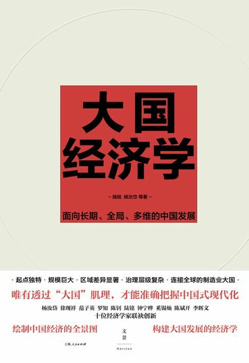 【電子書】大国经济学：面向长期、全局、多维的中国发展
