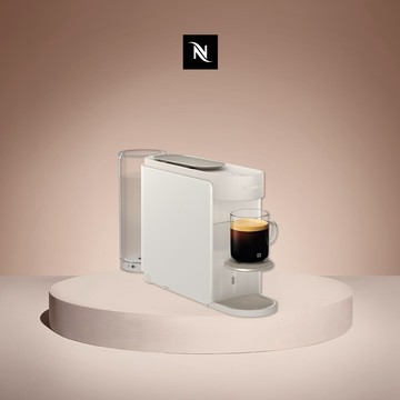 【Nespresso】臻選厚萃 Vertuo UP 全自動膠囊咖啡機 晨露白 (贈咖啡組+膠囊折扣金)