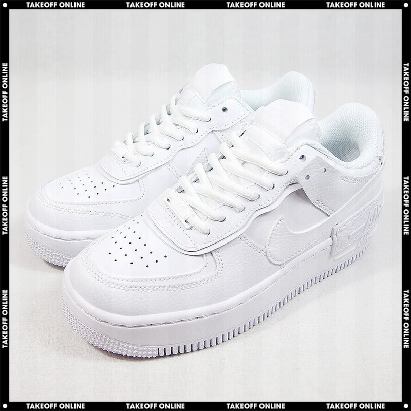 Nike ナイキ エアフォース1 シャドウ 白 ホワイト Air Force Shadow 厚底 レディース スニーカー Ci0919 100 通販 Lineポイント最大get Lineショッピング