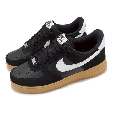 [ACS] Nike 休閒鞋 Air Force 1 07 LV8 男鞋 黑 白 AF1 麂皮 膠底 FQ8714-004