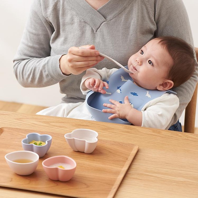 離乳食食器 ベビー 食器 赤ちゃん 食洗機対応[日本製 抗菌離乳食小鉢 4