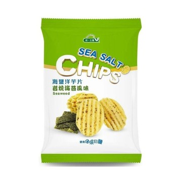 統一生機 海鹽洋芋片(岩燒海苔) 50公克/包(超商限2包)