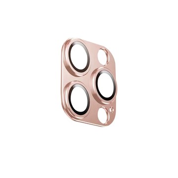 防摔專家 iPhone 14Pro/14Pro max 鎧甲一體金屬鏡頭保護貼-金色