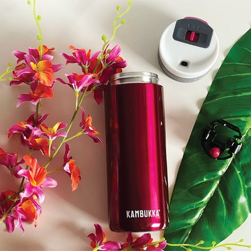 ETNA Snapclean 不銹鋼保溫杯17oz (500ml) - 黑莓色