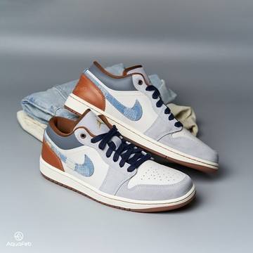 Nike Air Jordan 1 男 拼接丹寧 喬丹 AJ1 運動 休閒 休閒鞋 FZ5042-041