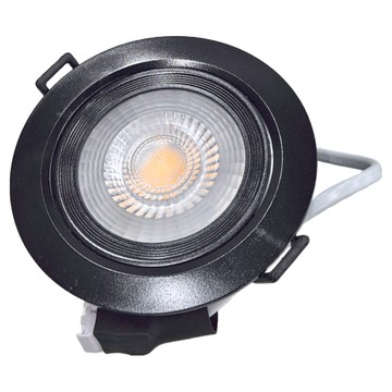 DANCELIGHT 舞光 8W 黑殼浩克崁燈 3000K LED-9DOHU8WR2BK 9cm  黃光  1組