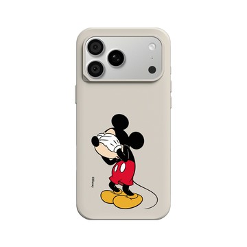 iPhone 18 Pro Max SolidX 貝殼灰 - 迪士尼-米奇 Mickey - 遮眼米奇