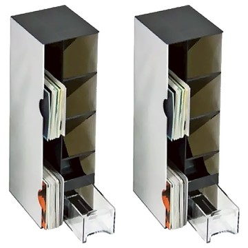 JUSKU 佳斯捷 小斑馬整理盒  2個  黑色 + 白色