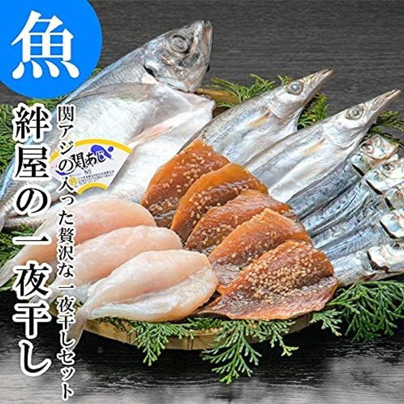 関あじ 一夜干し 詰合せ 大分県 杵築市 絆屋 冷凍