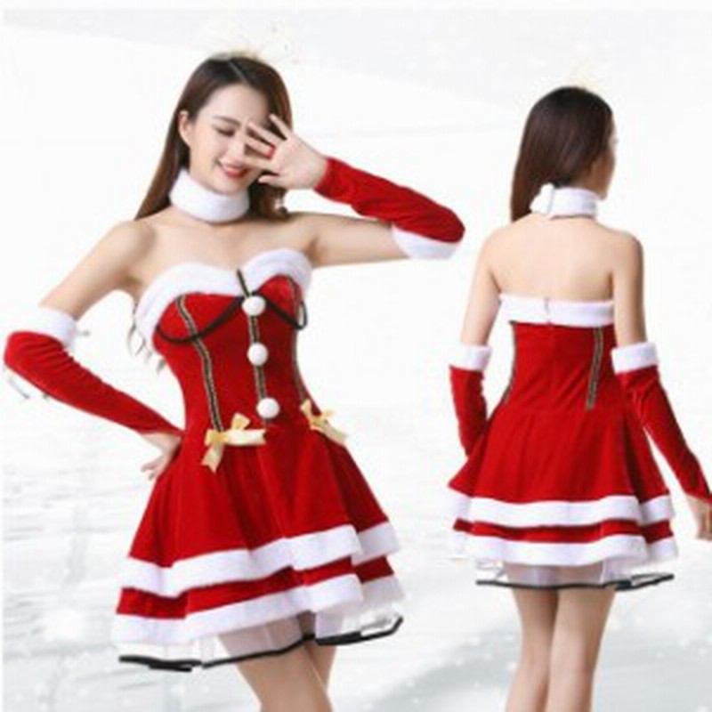 レディースワンピース クリスマス 衣装 コスプレ サンタクロース衣装 パーティードレス サンタ服 仮装 コスチューム 通販 Lineポイント最大1 0 Get Lineショッピング