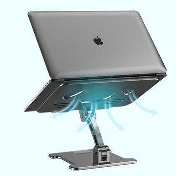 多功能折疊式鋁合金筆記本電腦支架手機架ipad平板繪畫升降支撐架