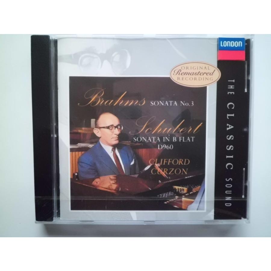 Brahms: Sonata No.3 Schubert: Sonata D960   Clifford Curzon    CD