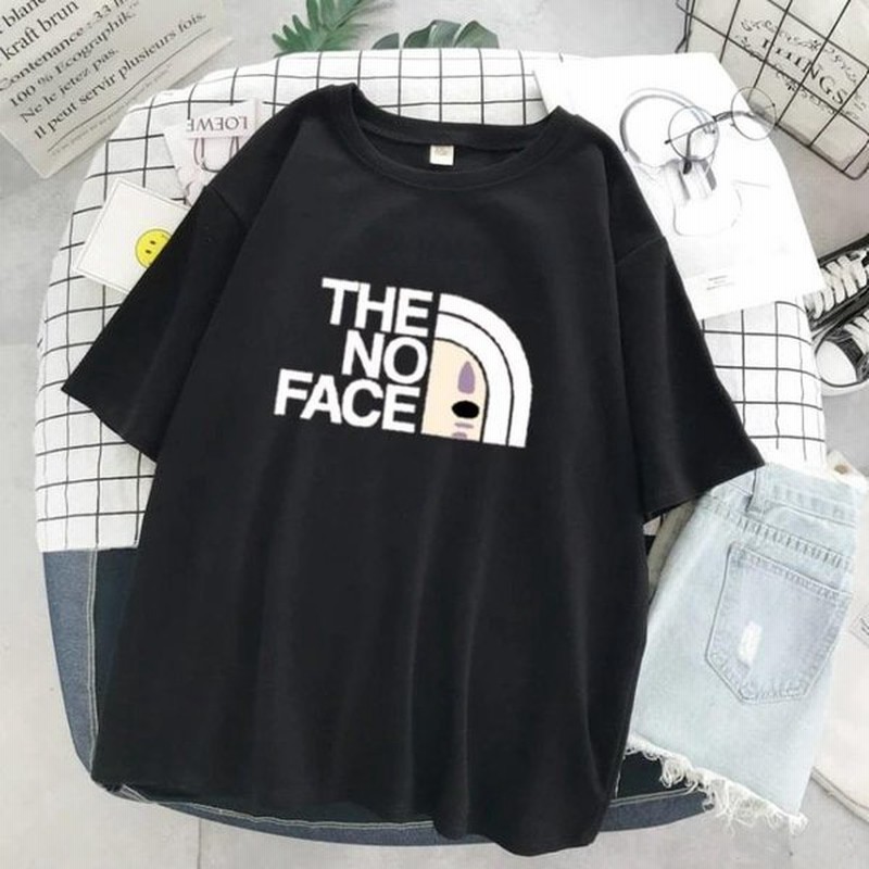 カオナシ レディース半袖tシャツ The No Face コットン100 速乾性 サマーウェア アウトドア パロディ Kaonashi ユニセックス 可愛い４タイプ 通販 Lineポイント最大0 5 Get Lineショッピング