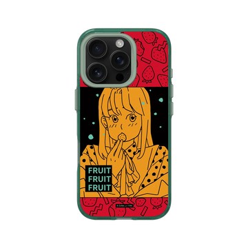 iPhone 16 Pro Clear 憂墨綠 - 子凡 Zzifan_z - 水果女孩